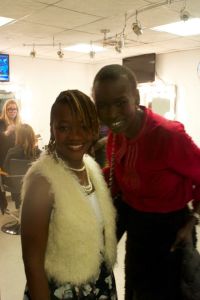 International Top Model Alex Wek will be  ringing in the New Year .