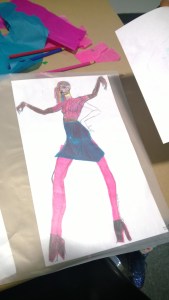 8-year old Kameko's vision on her silloutte