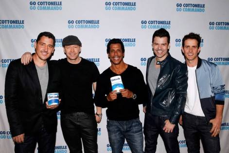 NKOTB join forces with Cottonelle