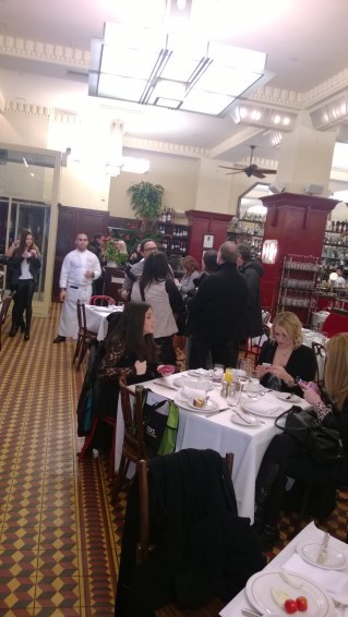 Moms enjoying  luncheon 