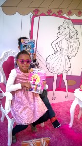 Starry Eyes: At the Barbie station playing 