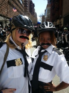 Watchout here comes two arresting officers