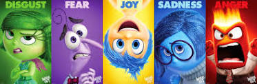 Disgust, Fear, Joy, Sadness and Anger are 'Inside Out' star emotions