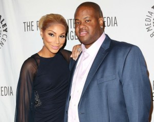 Tamar with her right hand, husband (Vince) Vincent Herbert 