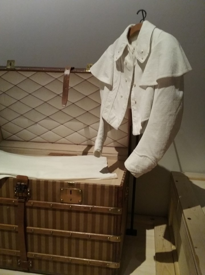 Early Louis Vuitton fashions -from the Volez, Voguez, Voyagez – Louis Vuitton exhibition in NYC -photo by @debrafrombrooklyn